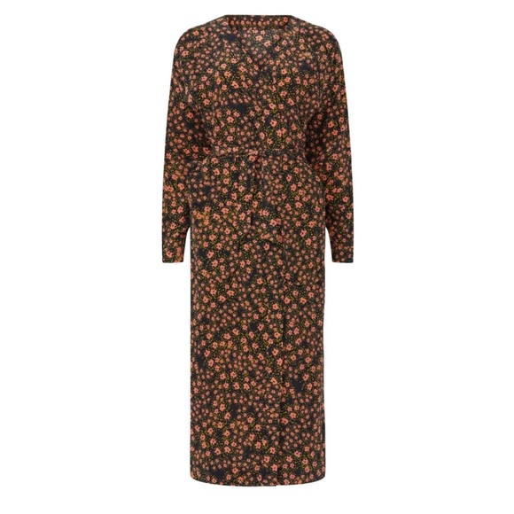 Equipment Silk Wrap Dress Guitain Floral - Picture 6 of 16